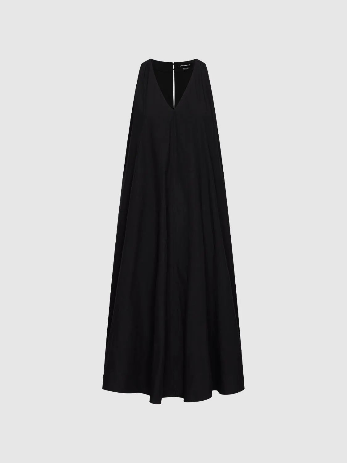 Cotton Shell A Line Sleeveless Midi Dress - Image 7