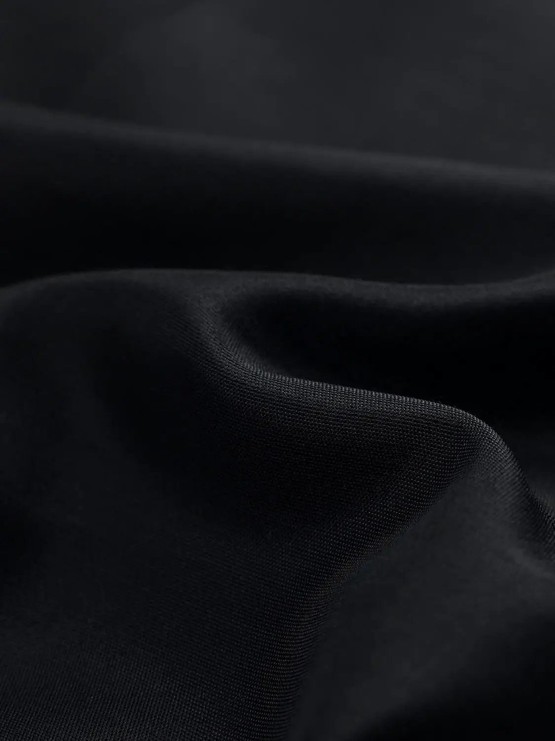 Wool Blend Drawstring Wide Leg Tailored Shorts - Image 8